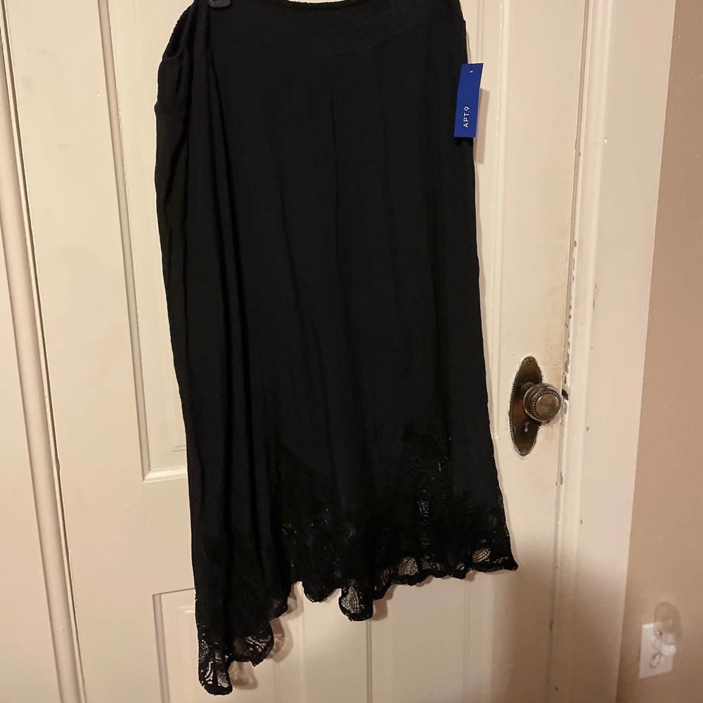 Black skirt